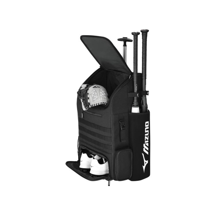 Mizuno Pro Wheel Batpack - Black