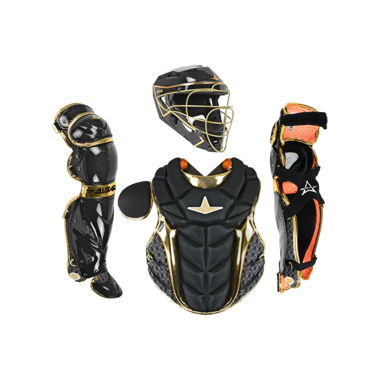 All-Star PHX™ Fastpitch Catcher's Gear Gold Diamond Collection - LIMITED EDITION