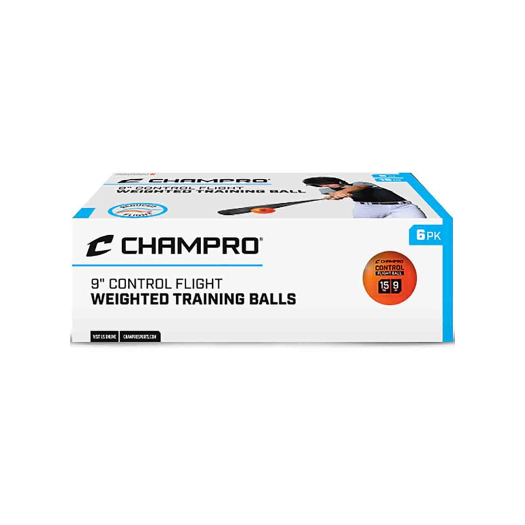 Champro 9" Control Flight Ball 6-Pack CBB96