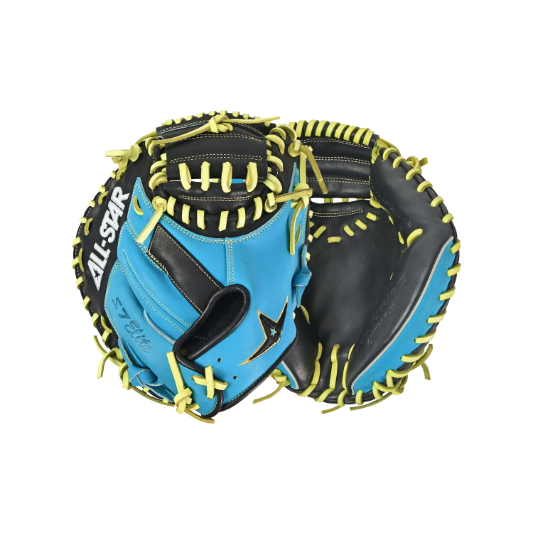 All-Star S7 Elite CM5000 Baseball-Fängerhandschuh – 86,4 Cm, Aus Rohleder, Gerollte Bindungen