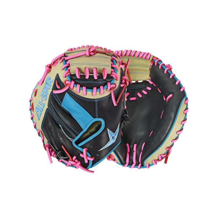 All-Star S7-Elite 33" Pro Travel Fit Catcher's Mitt - Miami Nights