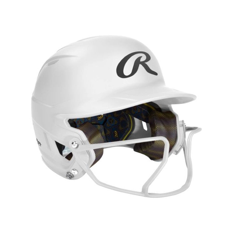 Rawlings Mach Hi-Viz 1-Tone Matte Helmet w/ Mask
