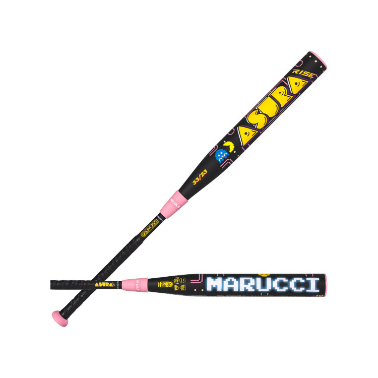 Marucci Asura Rise Pac-Man (-10) Fastpitch Bat MFPASR10PM - LIMITED EDITION