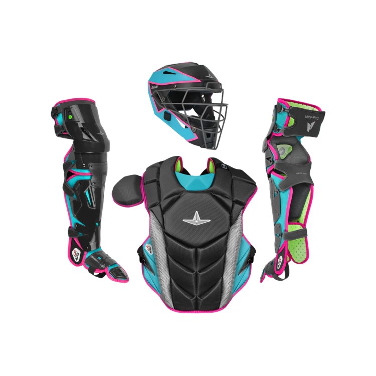 catcher gear Adult All-Star MVP-Pro Short Fuse Series Baseball Catcher's Set