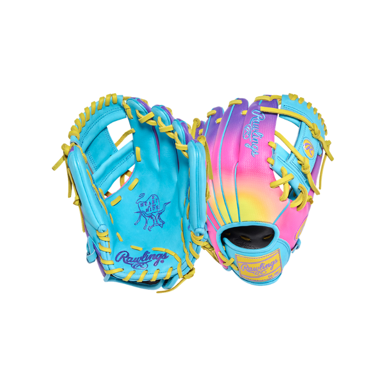 Rawlings Heart of the Hide Funburst 2.0 11.5" Infield Baseball Glove PROR204U-2CBY