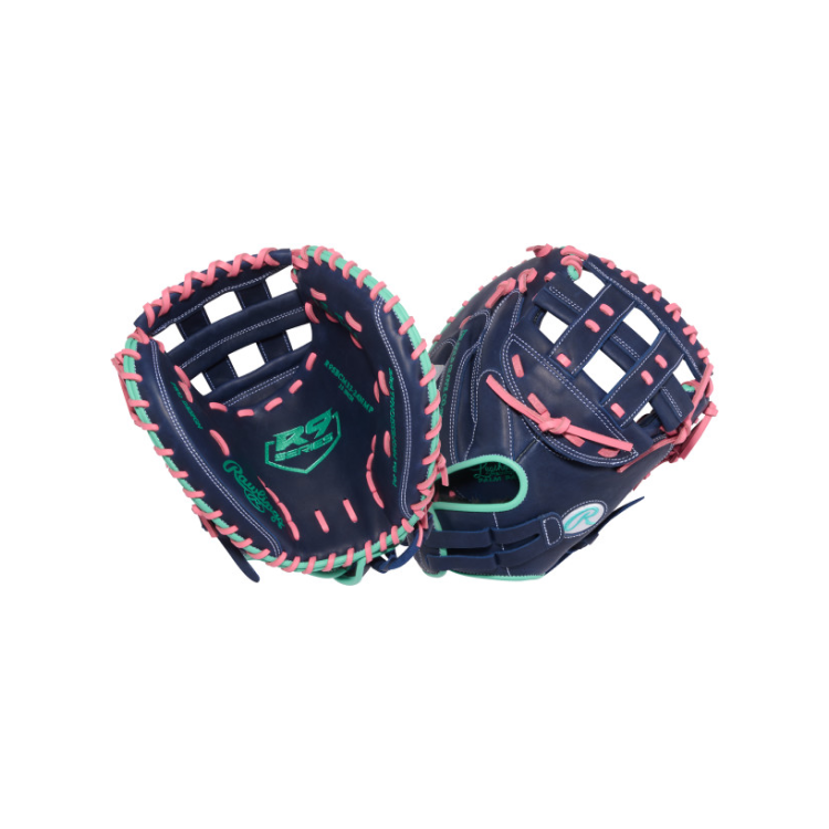 Rawlings R9 33" Catcher's Fastpitch Mitt R9SBCM33-24NMP