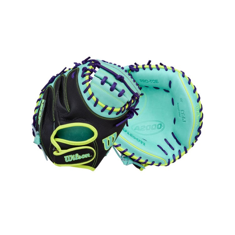 Wilson 2026 Spring A2000 PF33SS 33" Catcher's Baseball Mitt WBW10414533