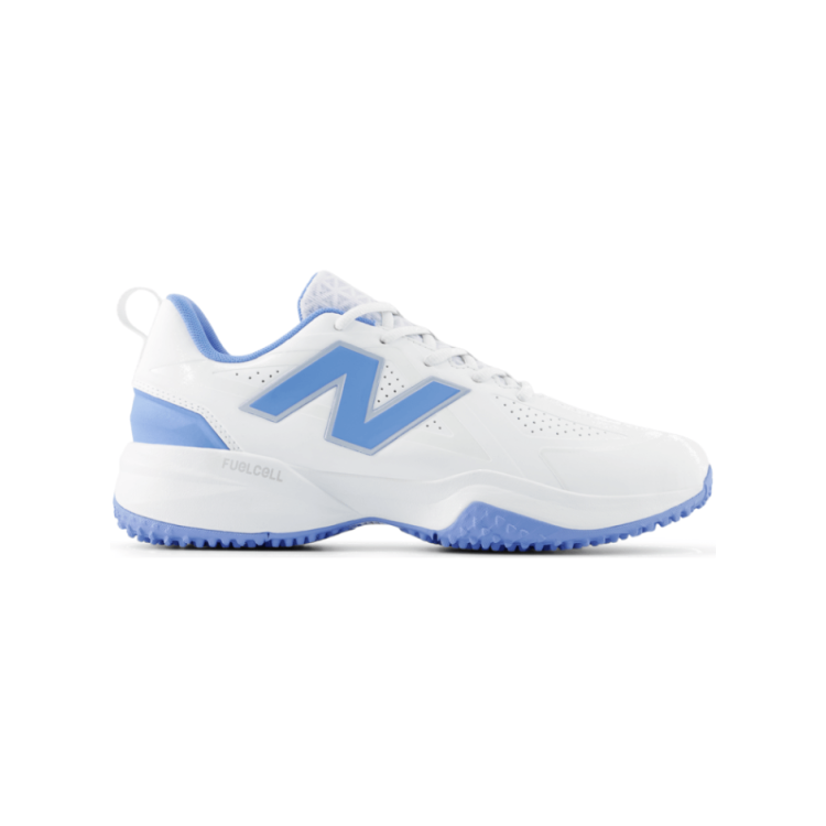 New Balance FuelCell Fusev5 FP Turf Trainer - White/Carolina