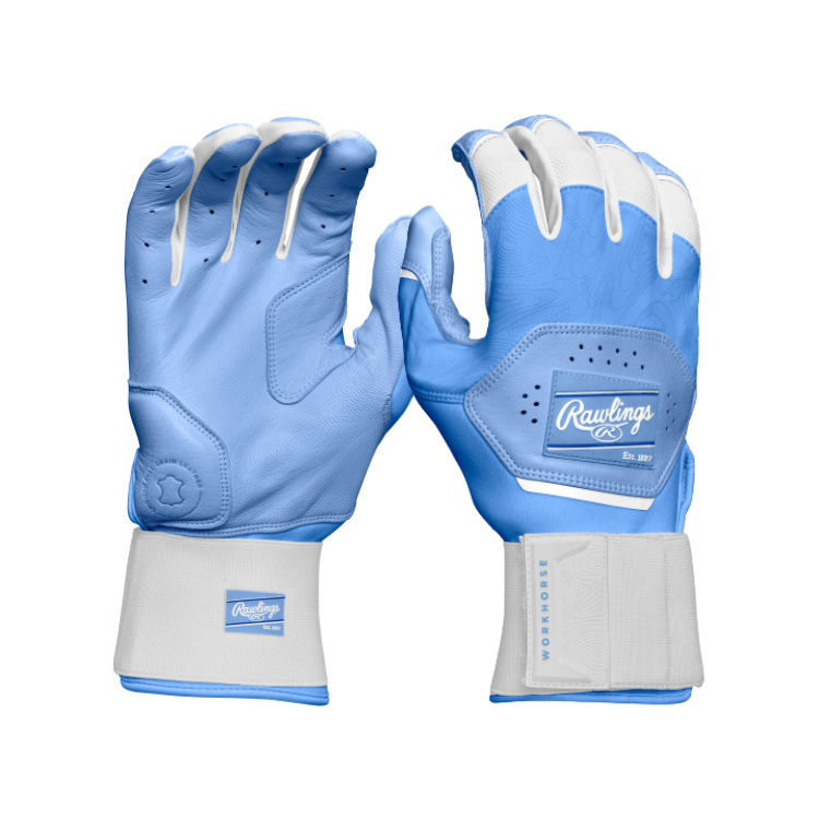 Rawlings Adult Workhorse Compression Strap Batting Gloves Baseline Sports An Extra Innings Company