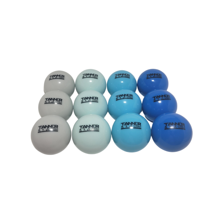 Tanner Tees Weighted Rubber Training Balls - 6-Pack