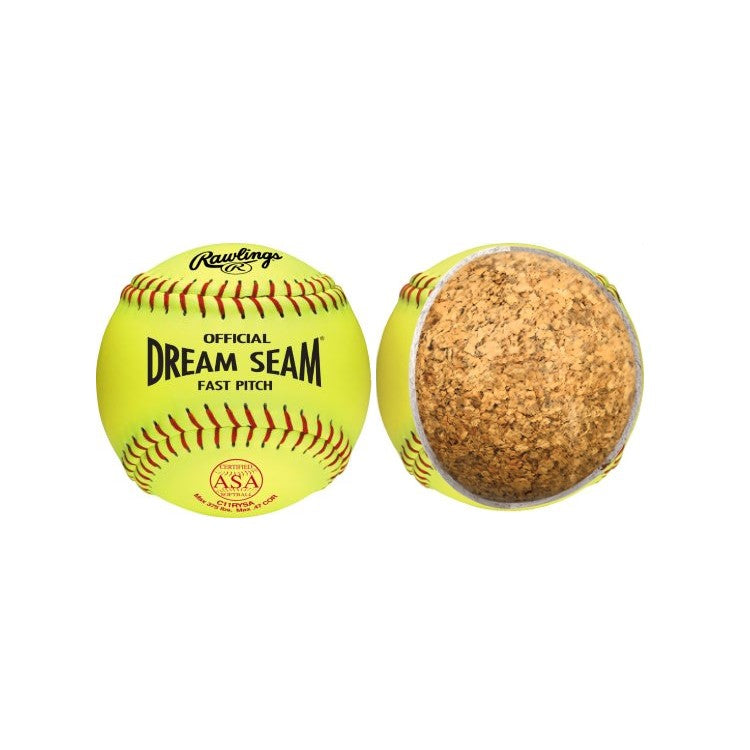 Rawlings Dream Seam 11" Synthetic Softball - C11RYSA