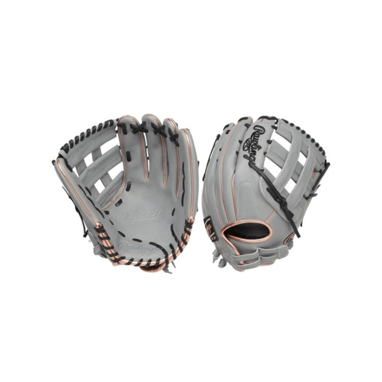 Rawlings Liberty Advanced Color Series 12.75" Fastpitch Glove - Grey/Rose Gold