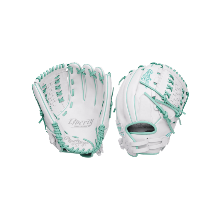 Rawlings Liberty Advanced Color Series 12.5" Fastpitch Glove - White/Mint